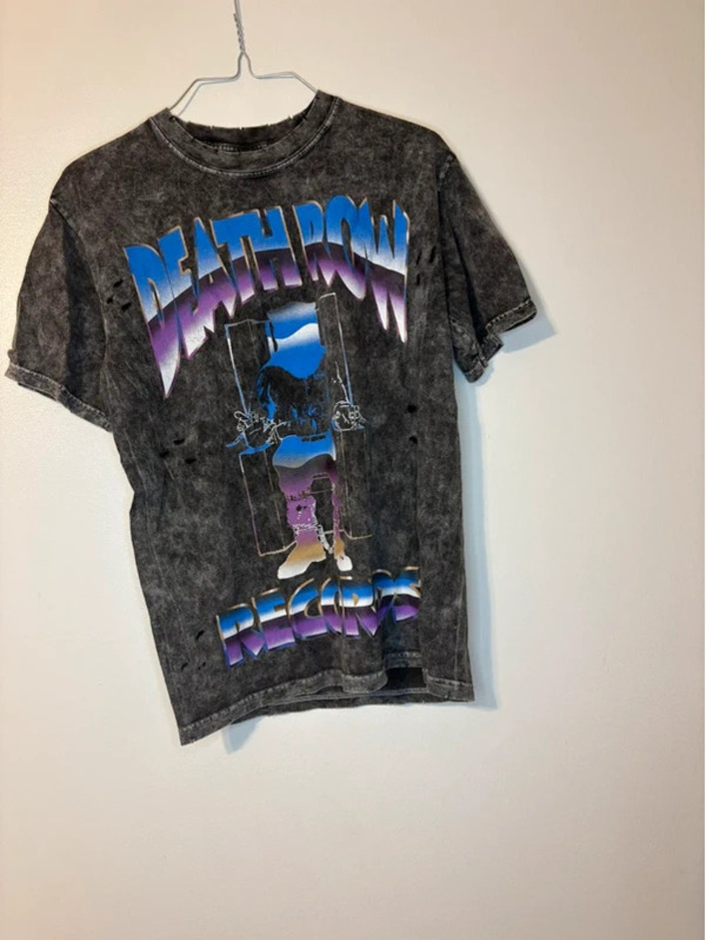 Distressed t shirt